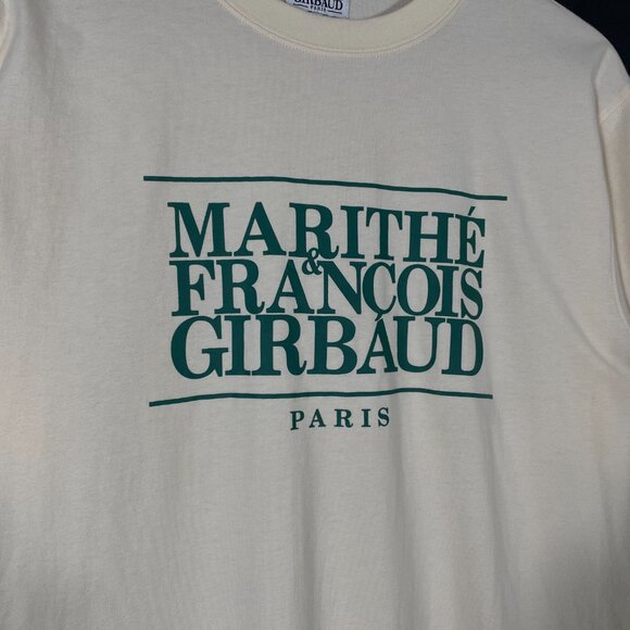 Marithe Francois Girbaud Front Script Graphic Crew Tee men's size XL - Picture 3 of 8